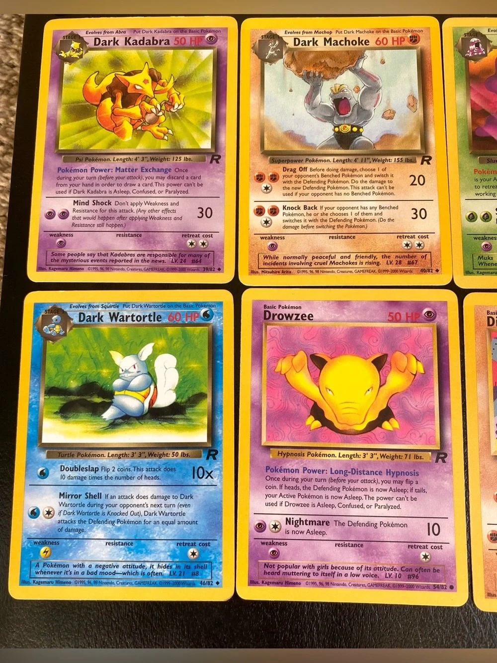 Pokémon Vintage Cards Bundle from Set 82  - Qty 15